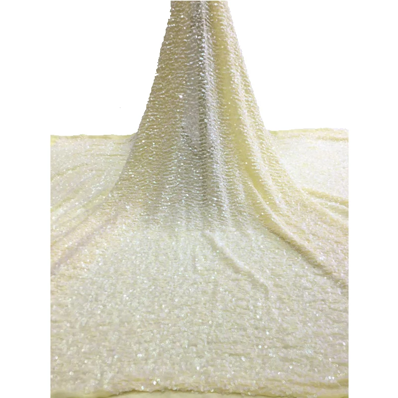 Кружевная ткань с блестками в африканском стиле модель 220 Лидер продаж высокое