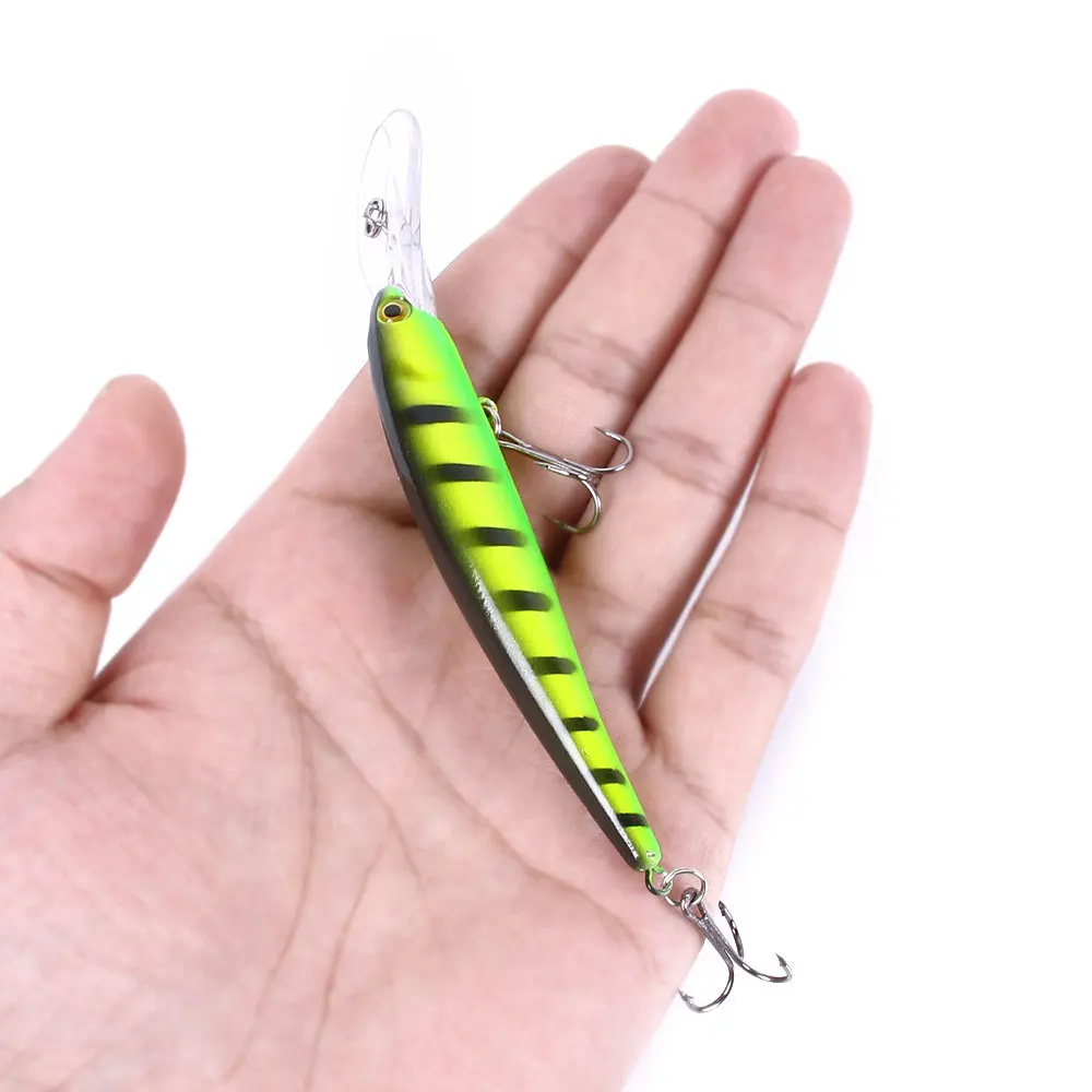 

Mino Luya Outdoor Fishing Fake Bait Japans Top Wobbler 12.5Cm 11g Trolling With Ring Beads Artificial Hard Bait Sink Slowly Lure