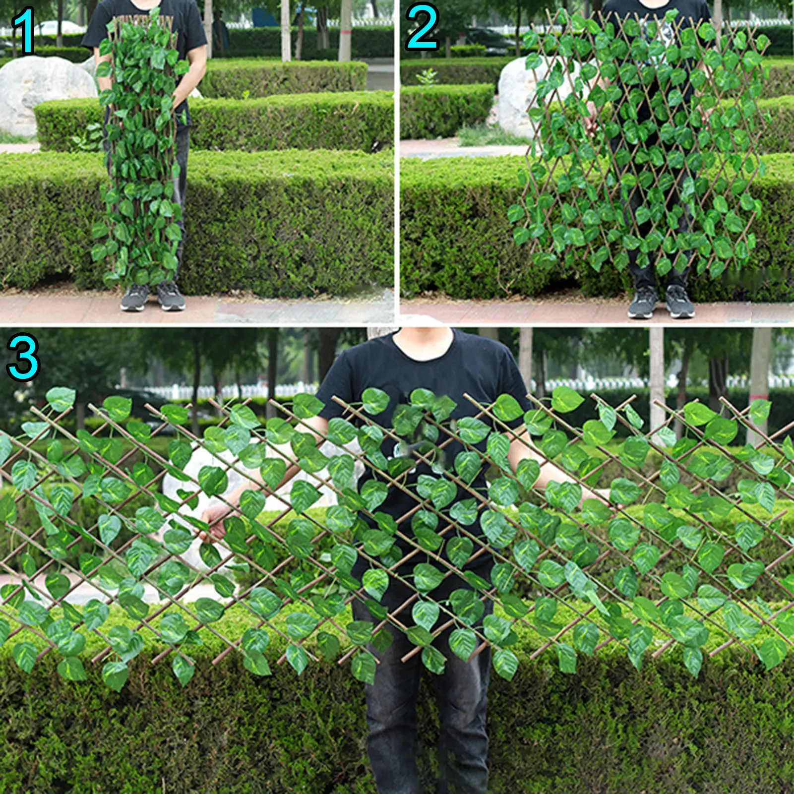 Зеленые растения декоративная имитация искусственного сада декор изгородь