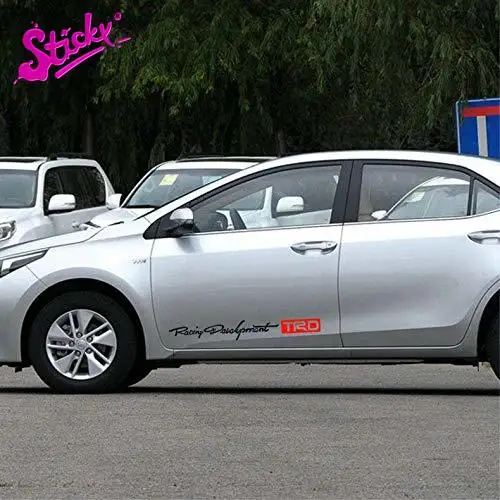 

STICKY TRD Car Sticker Decal Decor The Whole Body Waterproof Sunscreen Motorcycle Off-road PVC Vinyl Sticker