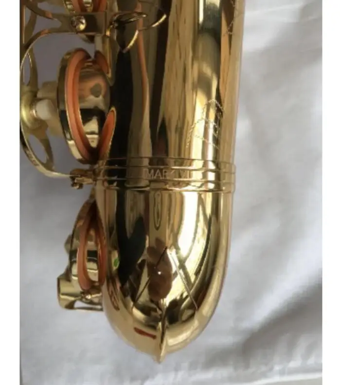 Mark VI Sax модель золотого лака E плоский альт-саксофон Eb с аксессуарами чехол