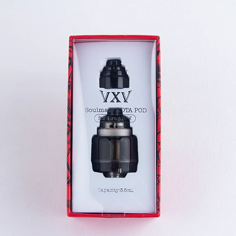 

G-taste VXV Soulmate RDTA Pod Cartridge 3.5ml Capacity Pod for VOOPOO Drag X / Drag S Mod Pod Kit Refillable Cartridge
