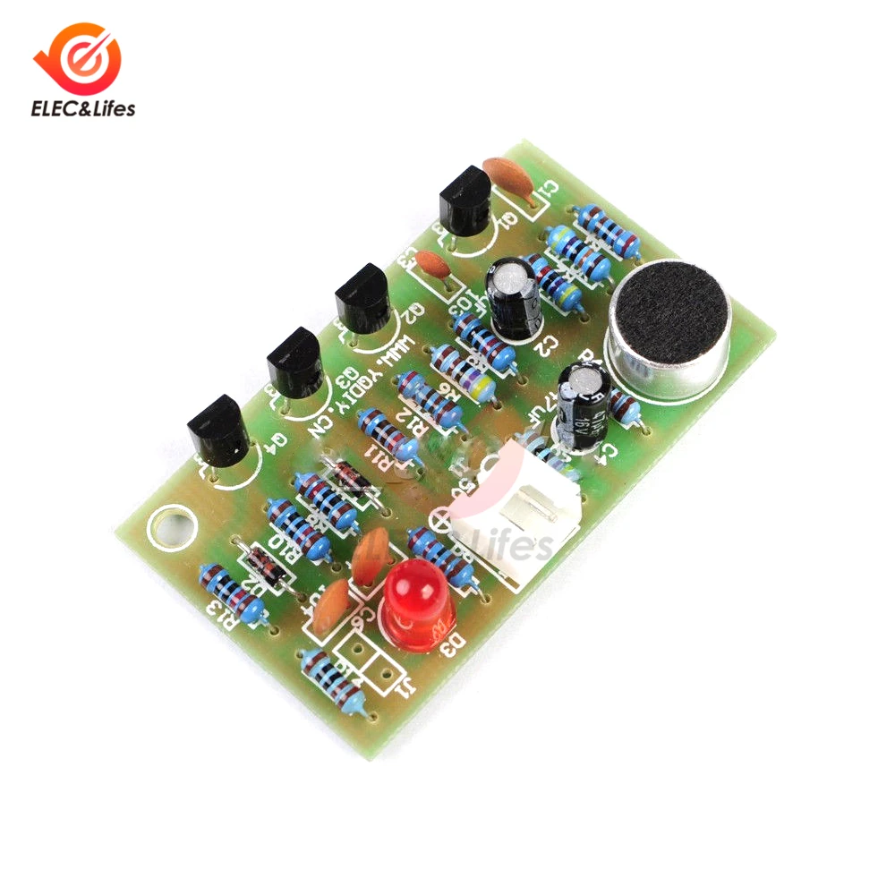 DIY Clap Switch Kit электронный сенсорный светодиодный экран с активированным