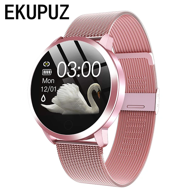 

New Fashion Women Smart Watch Waterproof Heart Rate Blood Pressure Monitor Smartwatch with Lot UI Gift For Ladies Watch Bracelet