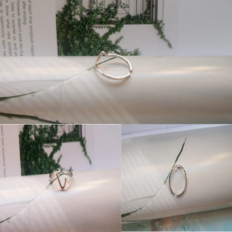 

Универсальное модное регулируемое кольцо с геометрической волной для женских праздничных аксессуаров