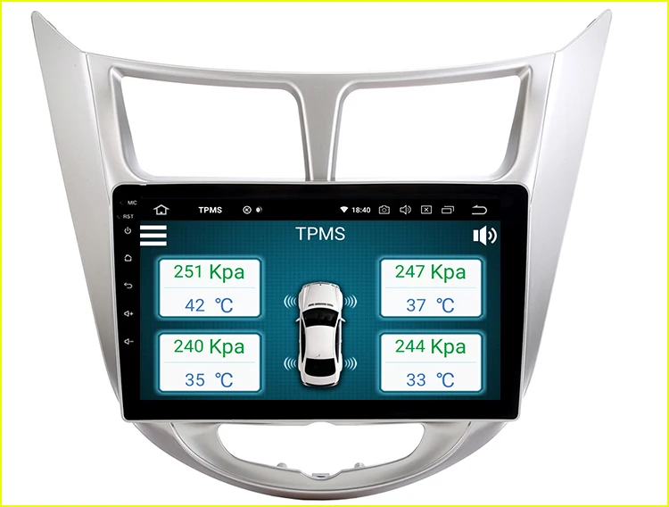 Android 9,0 автомобильный DVD видео плеер для hyundai Solaris 2011 2012 радио видео плеер wifi ips 32 ГРОМ Восьмиядерный 2DIN