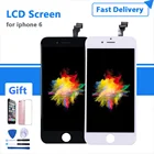 ЖК-дисплей для iPhone 6, сенсорный экран с дигитайзером в сборе для iPhone 6G, A1549, A1586, A1589, экран, 100% испытано