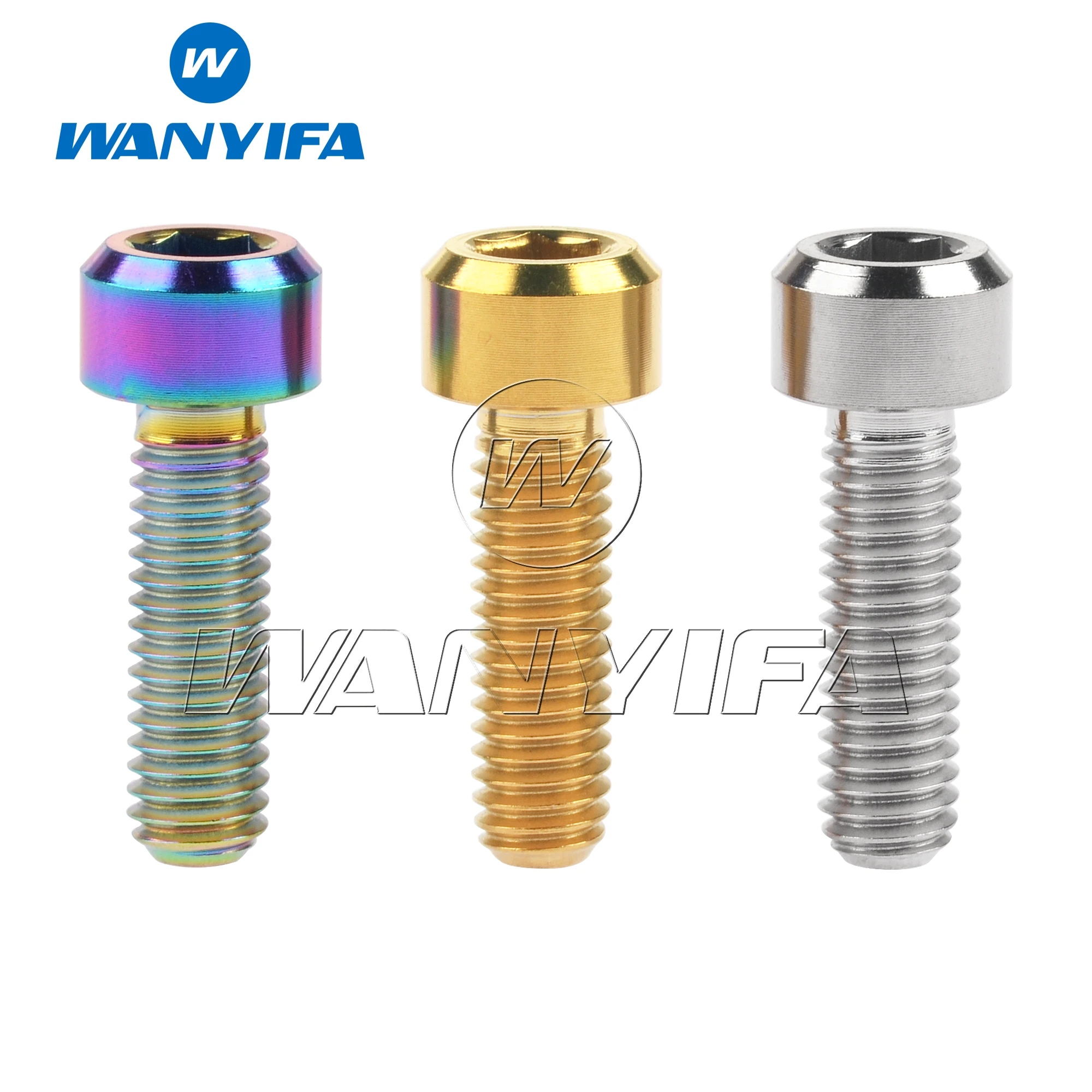 Титановый &quotWanyifa&quot Болт M6x20 35 мм шестигранный ключ винт уход за кожей лица маска