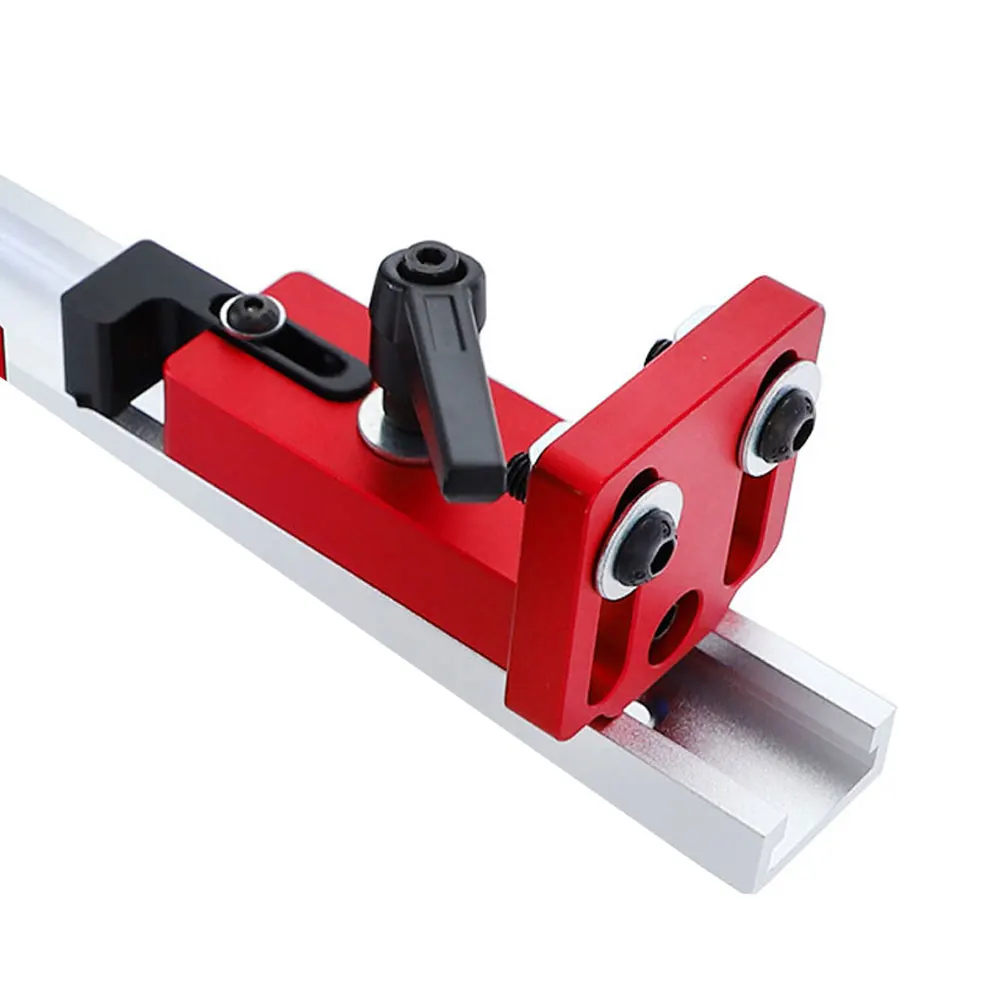 

45 T-Slot Track Stop Sliding Miter Gauge Connector Retainer Chute Locators Slot Miter Track Jig Fixture Woodworking Tool
