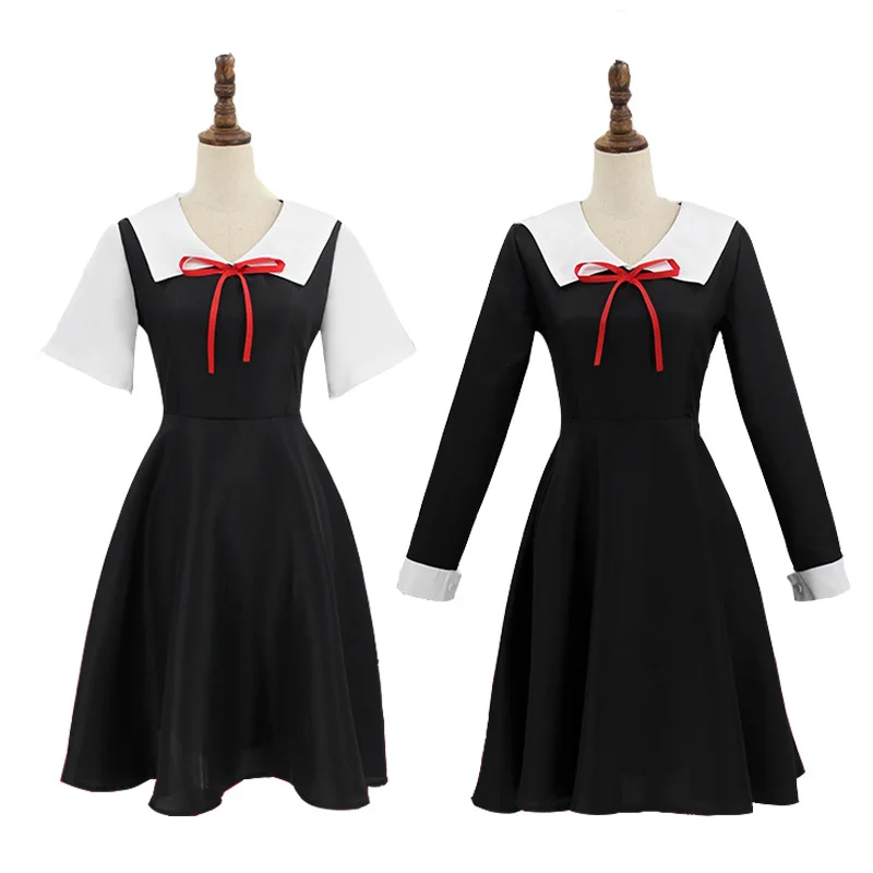 Женский костюм для косплея Кагуя сама война любви-это Фудзивара Chika школьная