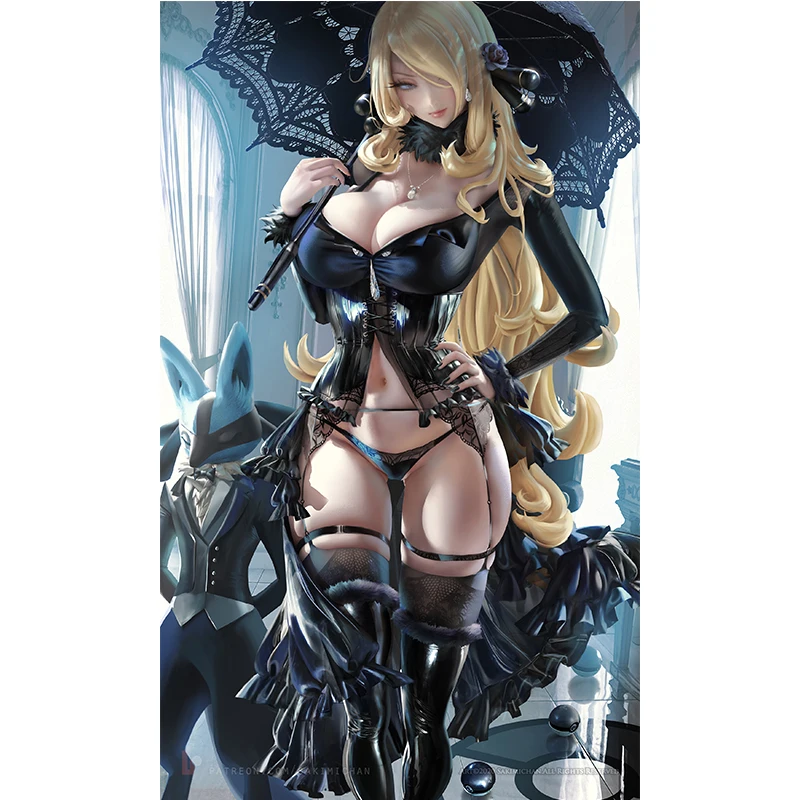 

Custom Print Anime Dark Sexy Bikini Girl Lady Art Posters HD Wall Picture Canvas Painting for Living Room Bedroom Decoration