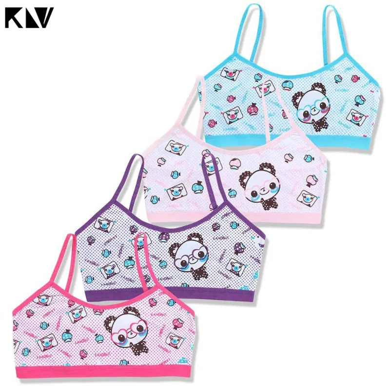 Спортивный бюстгальтер для девочек-подростков детское нижнее белье хлопковый