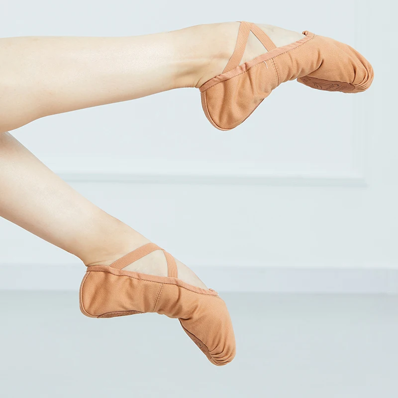 Sansha для взрослых балетный обувь Pro1C из плотной ткани ручной работы