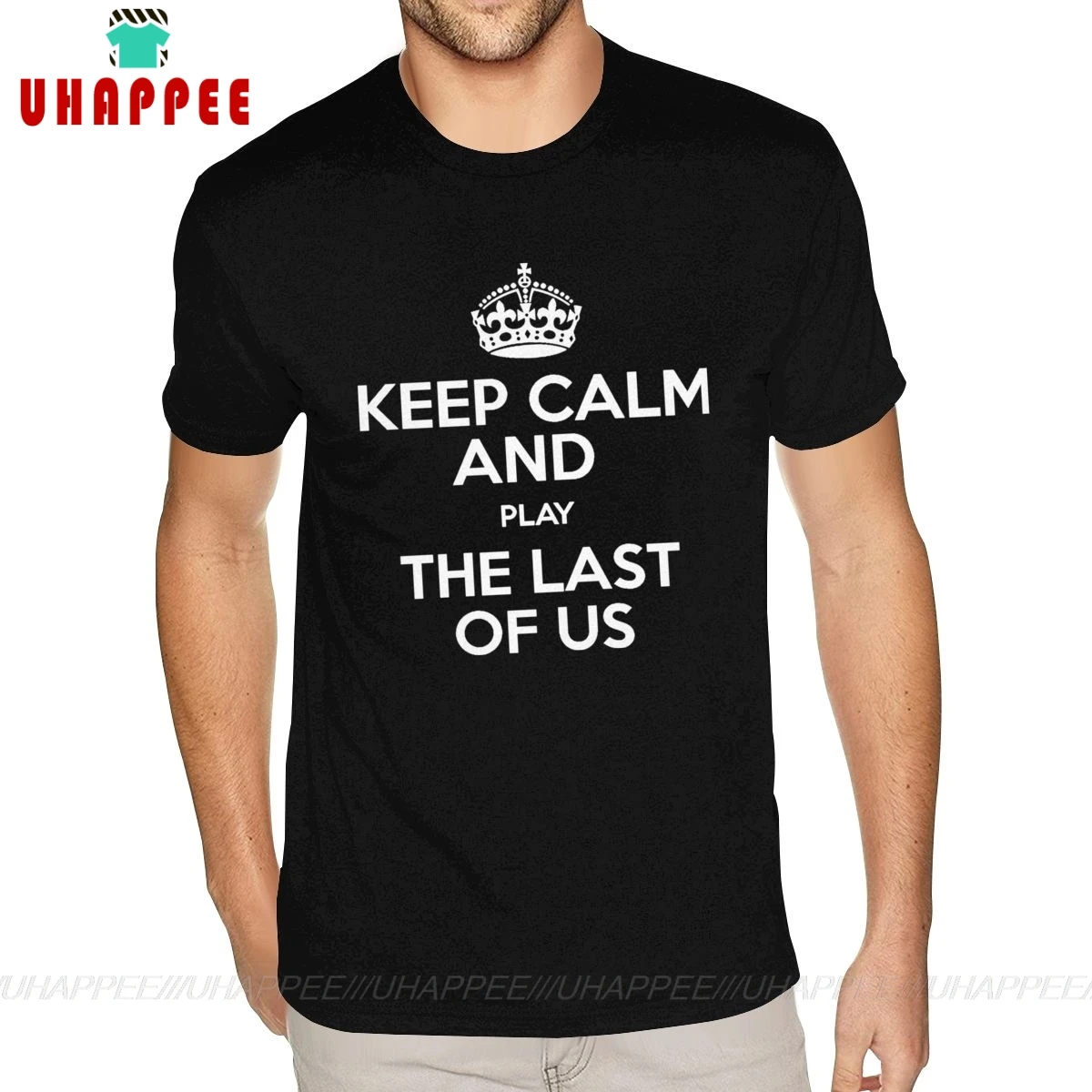 Модные футболки Keep Calm And Play The Last Of Us с графическим принтом для мальчиков 3XL |