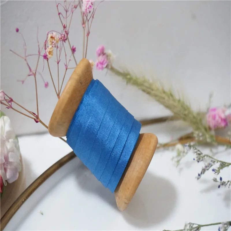 7 мм x 1 0 м/рулон woodenspool 100% Шелковая вышивальная лента тонкая тафта шелковая habotai
