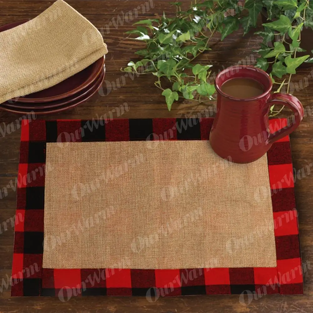 OurWarm 2 шт. салфетки в виде буйвола двусторонние водонепроницаемые клетку для