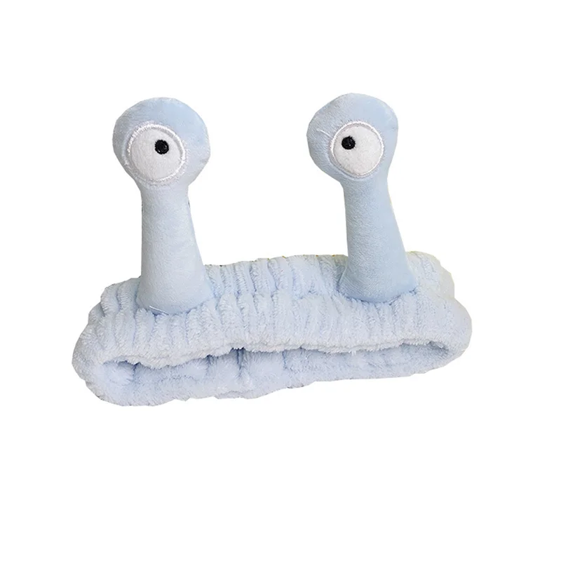 

Woman Big Eyes Snail Headband Funny Creative Cute Wash Hair Band Hair Clips Cute Shampoo With Autumn And Winter Hair Accessories