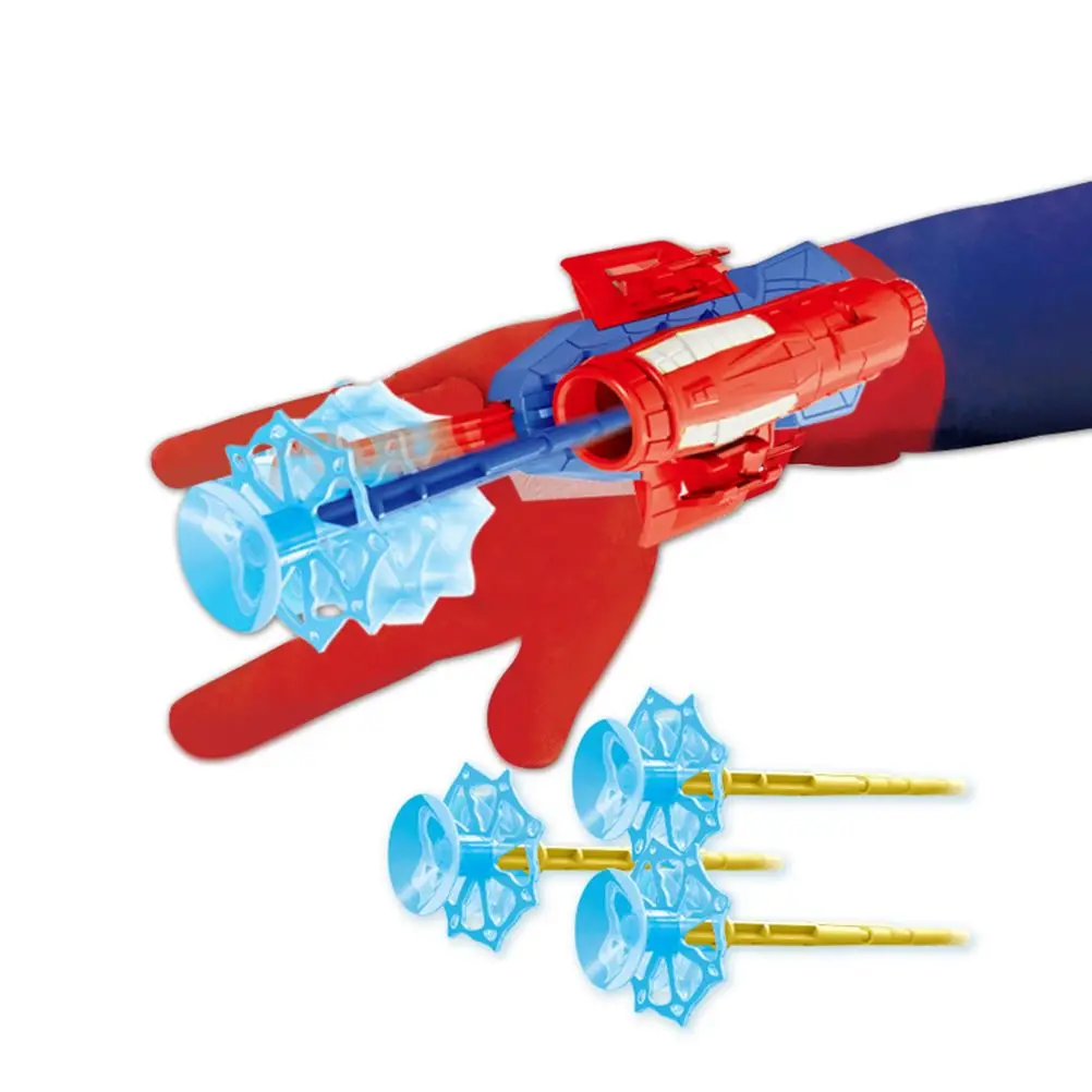 

Wrist Glove Toys Set Wrist Launcher Toy Kids Plastic Cosplay Launcher Glove Children's Educational Toys For Boys birthday gifts