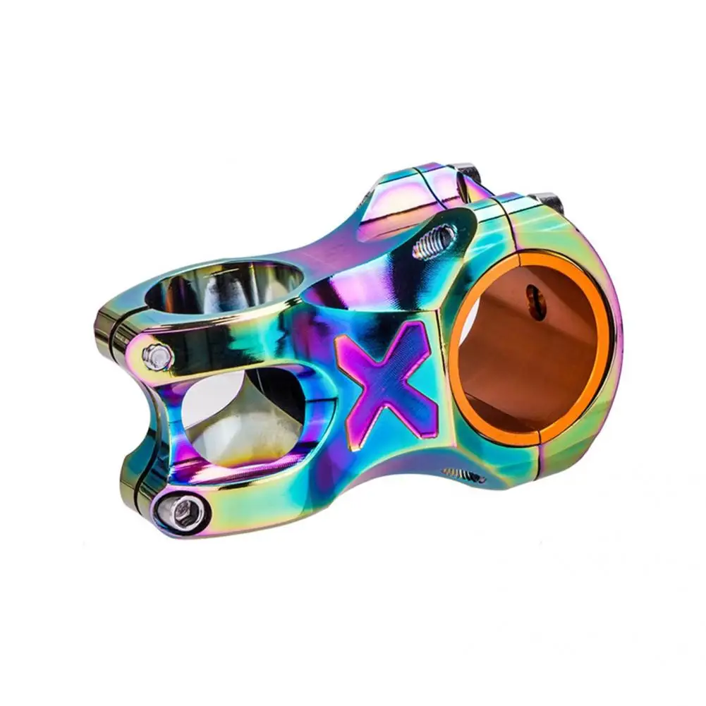 

High Hardness Iridescent Fixie Bike Parts Handlebar Stem Riser for Repair