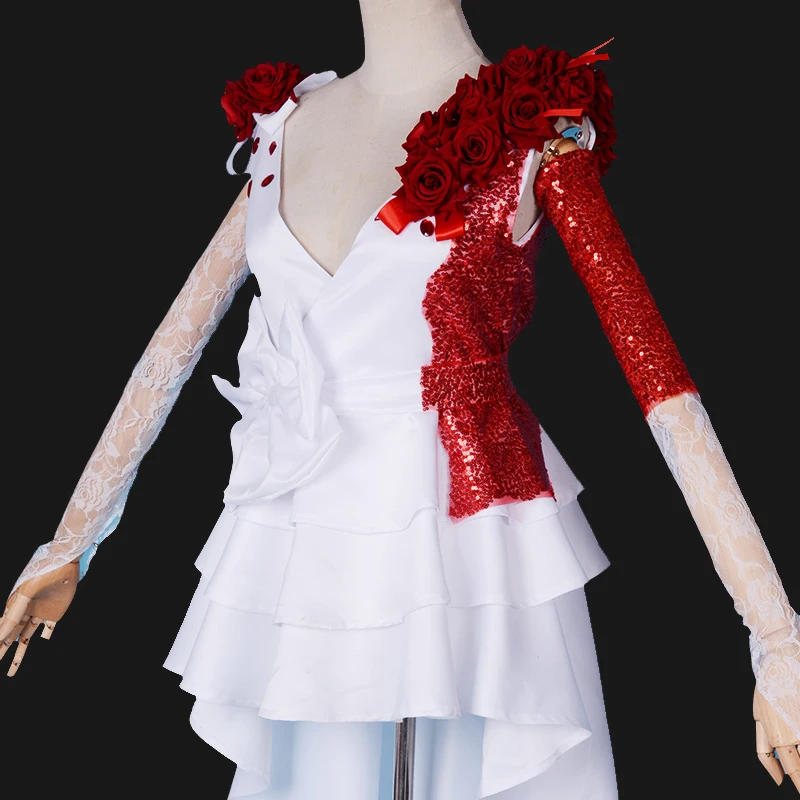 Костюм для косплея персонажа игры вера Наир милый малиновый парфюмерный костюм