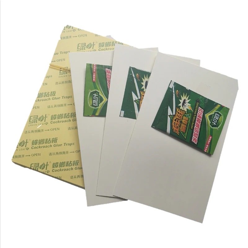 10 шт. Зеленый Порошок Листьев тараканов средство от приманка для наживки ловушка