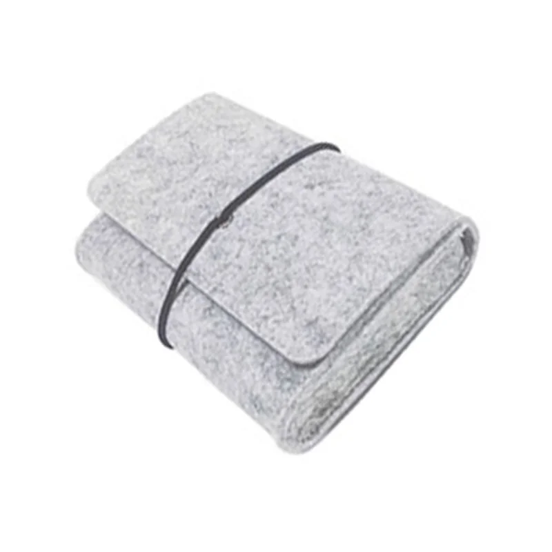 

Felt Sleeve Bag Pouch for Power Charger Adapter Mouse Case Soft Bag Storage for Mac MacBook Air Pro Retina