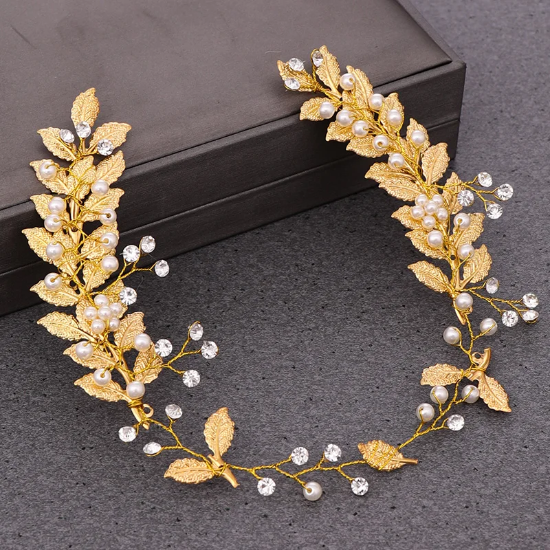 Женский обруч для волос свадебный аксессуар с жемчугом аксессуары невесты