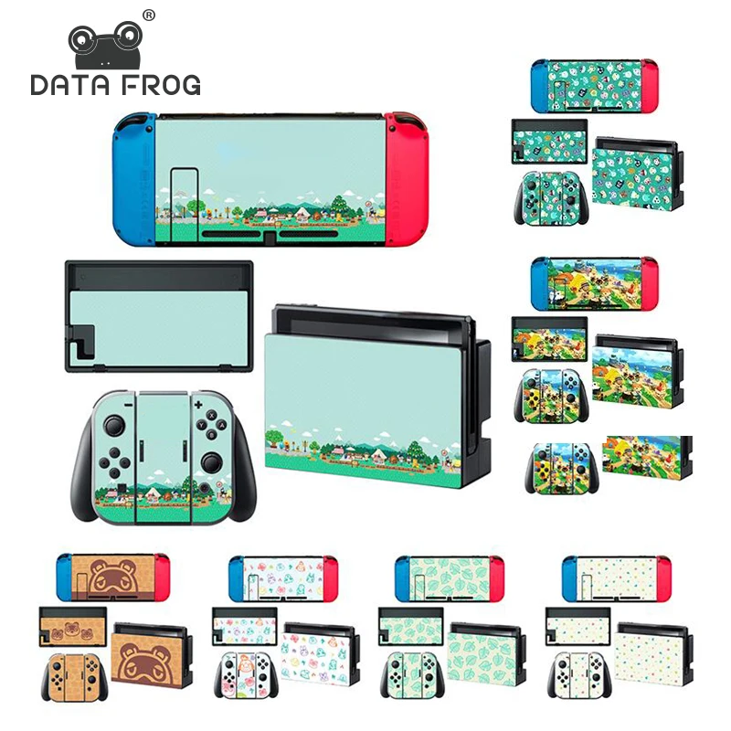Защитная пленка с изображением лягушки и животных для Nintendo Switch защитная накладка