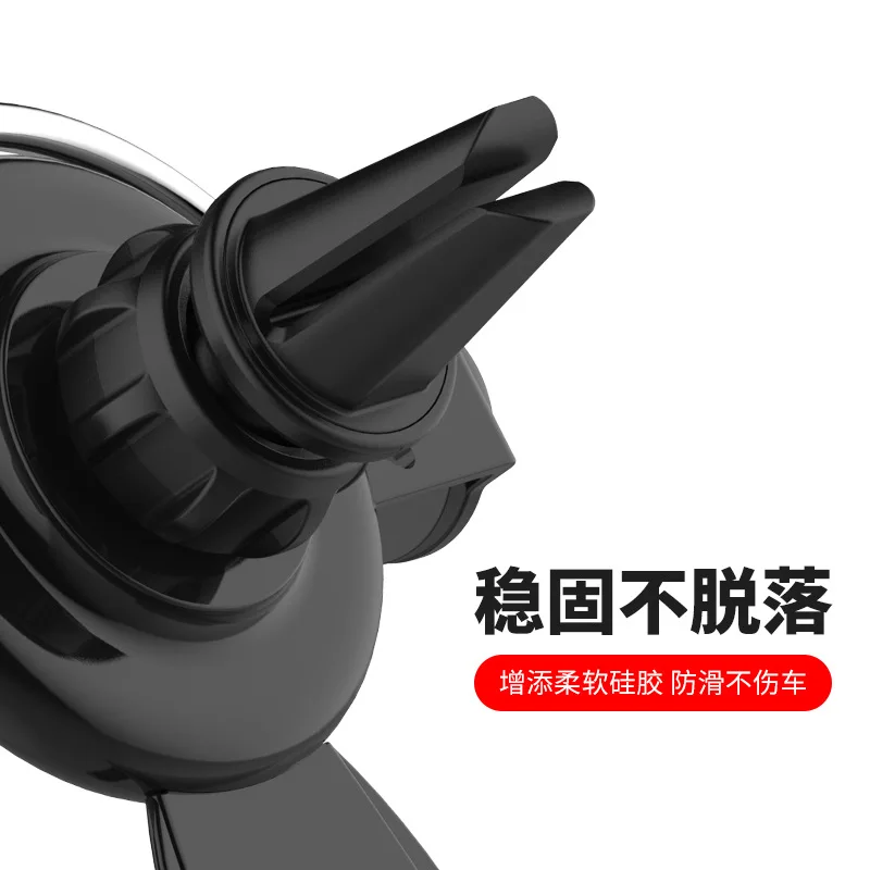 gravity car holder for phone in car air vent clip mount no magnetic mobile phone holder gps stand accessories for iphone samsung free global shipping