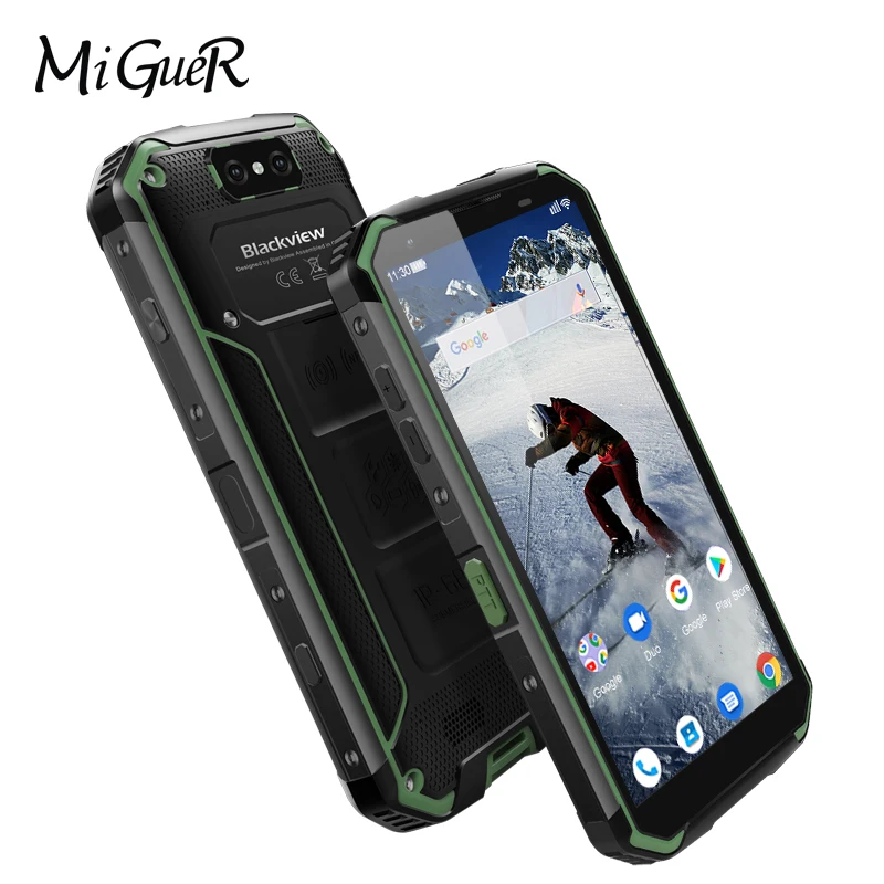 Blackview BV9500 PLUS смартфон с 5 7 дюймовым дисплеем восьмиядерным процессором MT6763T ОЗУ 4