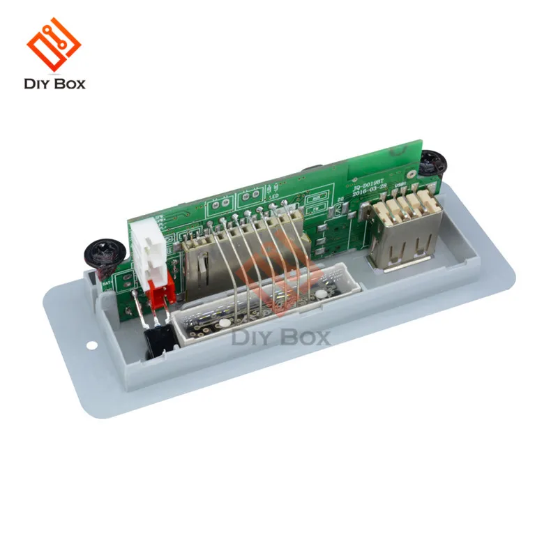 5 в автомобильный Bluetooth MP3 WMA WAV декодер плата аудио модуль MMC/SD/MMA карта USB радио автомобильный двойной динамик 2* 3W
