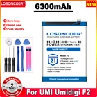 Аккумулятор LOSONCOER 6300 мАч для UMI Umidigi F2