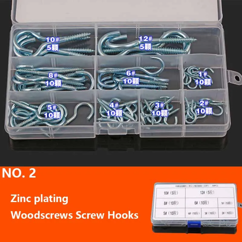 Медь покрытое цинковым вопросительного знака крюк винтовой гвоздь плюс длинные