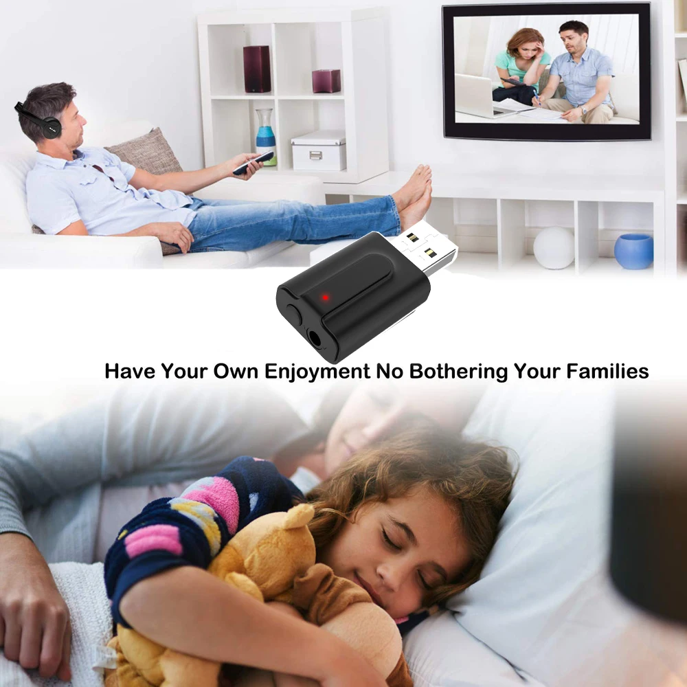 WirelessTV Headphones HiFi bluetooth headset Deep Bass Wireless Headphone with Transmitter Stick For TV Computer Phone | Электроника