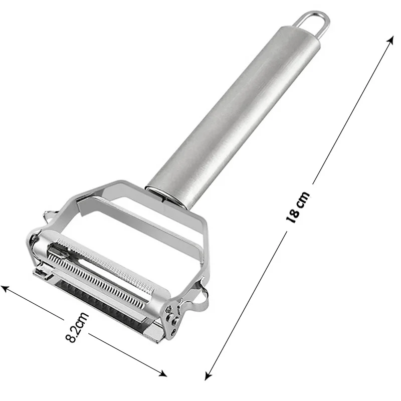 Овощечистка из нержавеющей стали многофункциональная рыбочистка строгальные