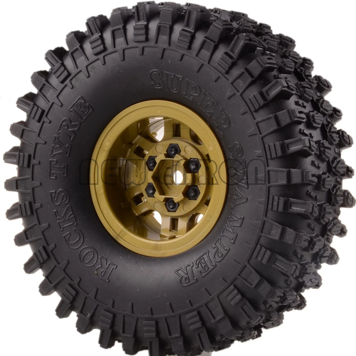Новинка ENRON 1 шт. 9 дюйма ступица обода колеса и 120 мм супер шины Swamper для Rock Crawler RC 1:10