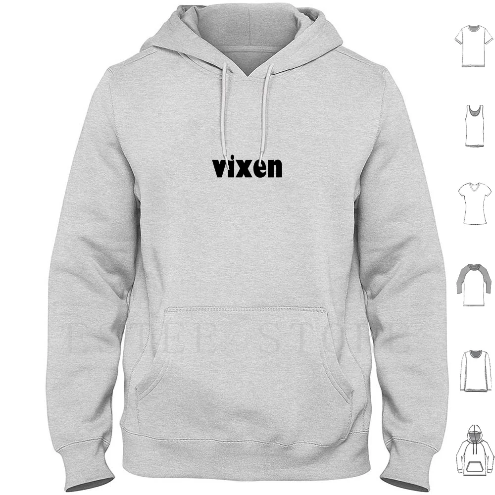 

Толстовка с длинным рукавом Vixen Fox Kitsune Text