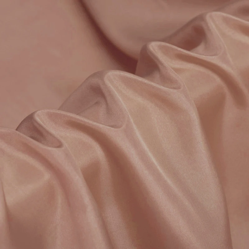 

100% Pure Silk Natural Mulberry 8m/m 6A grade 45"( 114cm )Width Elegant Women Old Rose Tailor Clothes Lining Habotai Silk Fabric
