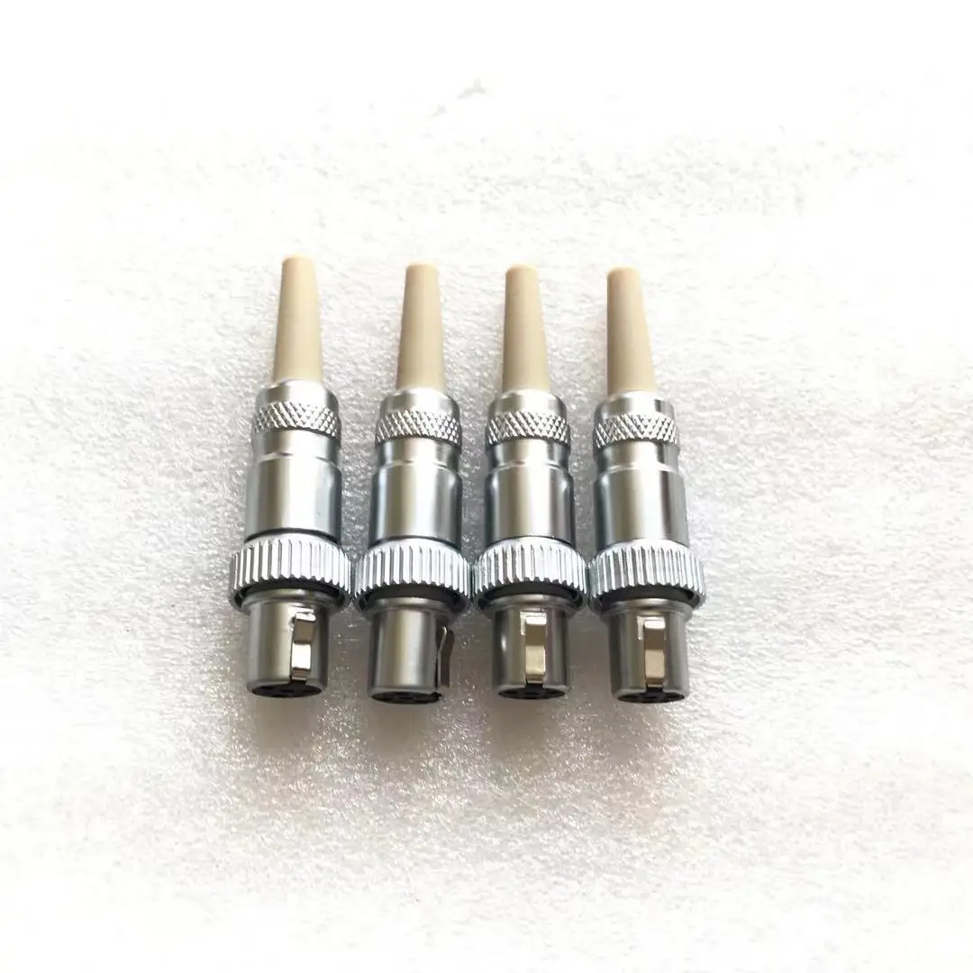 4 шт. XLR контактный штекер микрофон аудиоразъем ДЛЯ Mipro|Аксессуары для микрофонов|