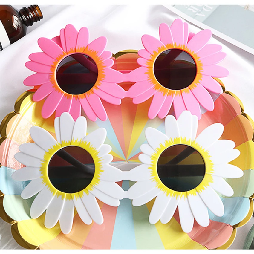 Funny Birthday Party Sunglasses Hawaiian Holiday Dress up Favors Glasses Adult/child Fun Summer Photo Props Decoration | Дом и сад