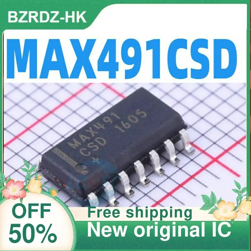 

1-20 шт. RS485/RS-422 MAX491CSD MAX491 nuevo original