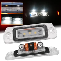 2 x white led license plate light for mercedes benz amg ml gl r class w164 w251