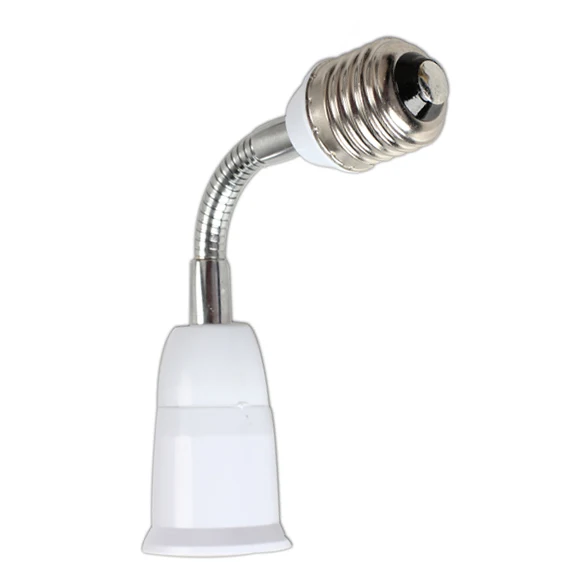 

Base E27 to E27 Lamp Adapters 16cm Length Extender Flexible Holder Extension Adapter Socket Holder Converter For Lamp