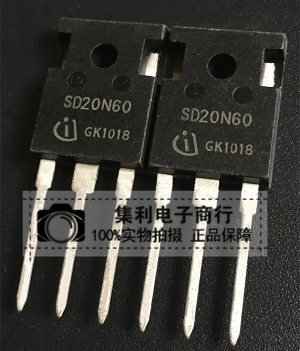 5 шт. SD20N60 | Электронные компоненты и принадлежности