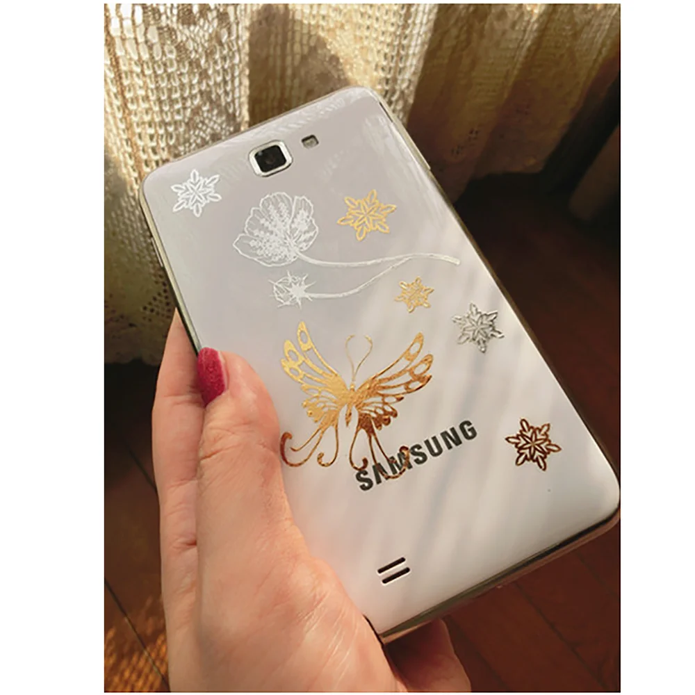 Тату наклейка временный рисунок боди арт водостойкая искусственная Цветочная