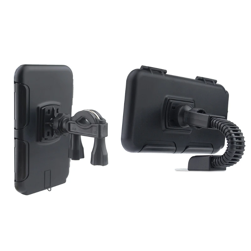 

H9EB Waterproof Case Bike Motorcycle Handlebar Mount Bag for 3 to 6.5" Cellphone
