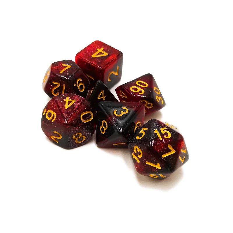 Новый дизайн весы с драконом металлические кости 7 шт. Dungeons настольные