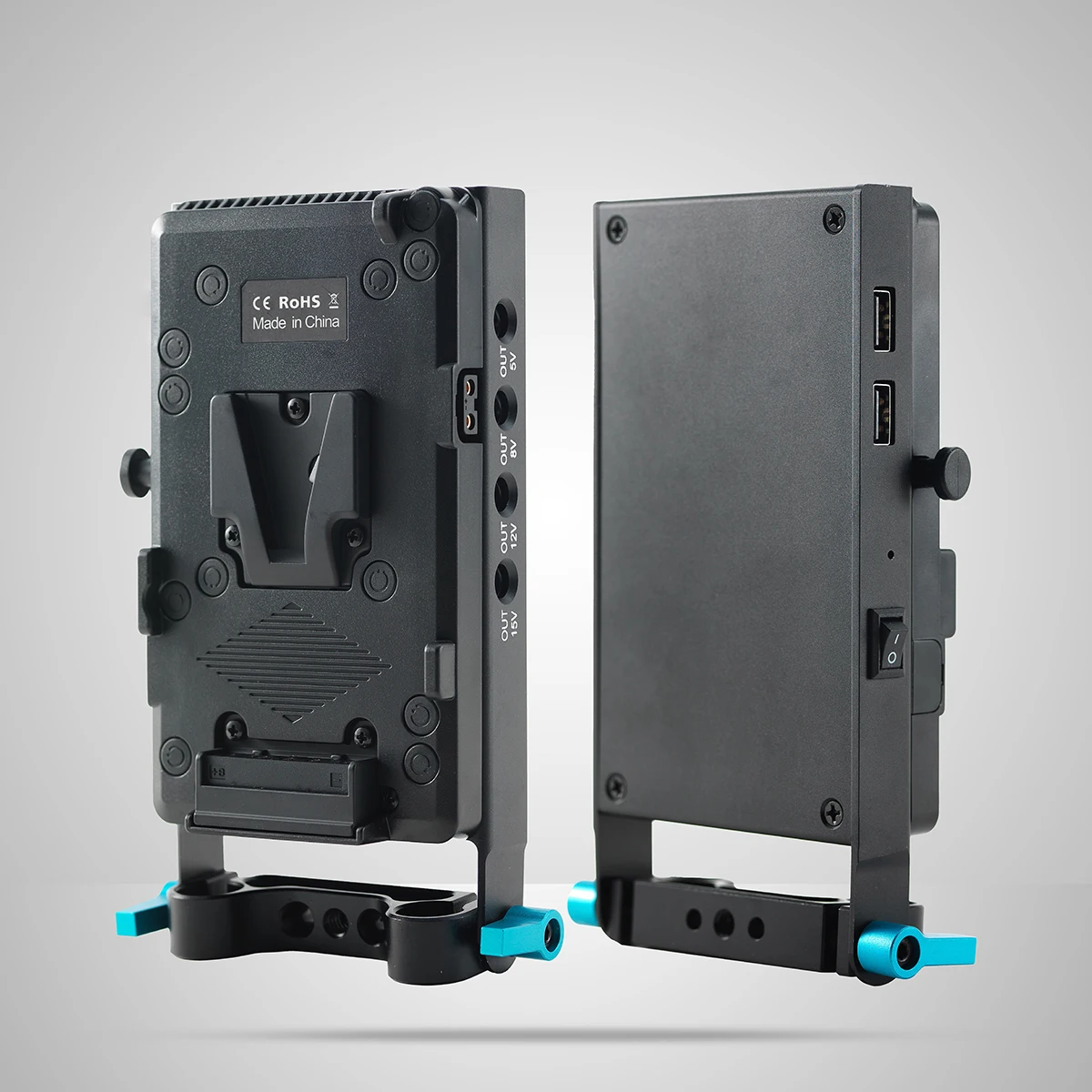 Фото Фиктивный аккумулятор FOTGA V Mount Anton Power Supply Systerm с зажимом 15 мм для карманной кинокамеры Blackmagic 4K/6K/6K PRO BMPCC 4K №3