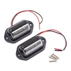 Светильник ний фонарь для номерного знака, 12 В, 24 В постоянного тока, водонепроницаемый, для грузовиков, внедорожников, прицепов, фургонов, домов на колесах, лодок, ДХО, дневные ходовые огни, украшение