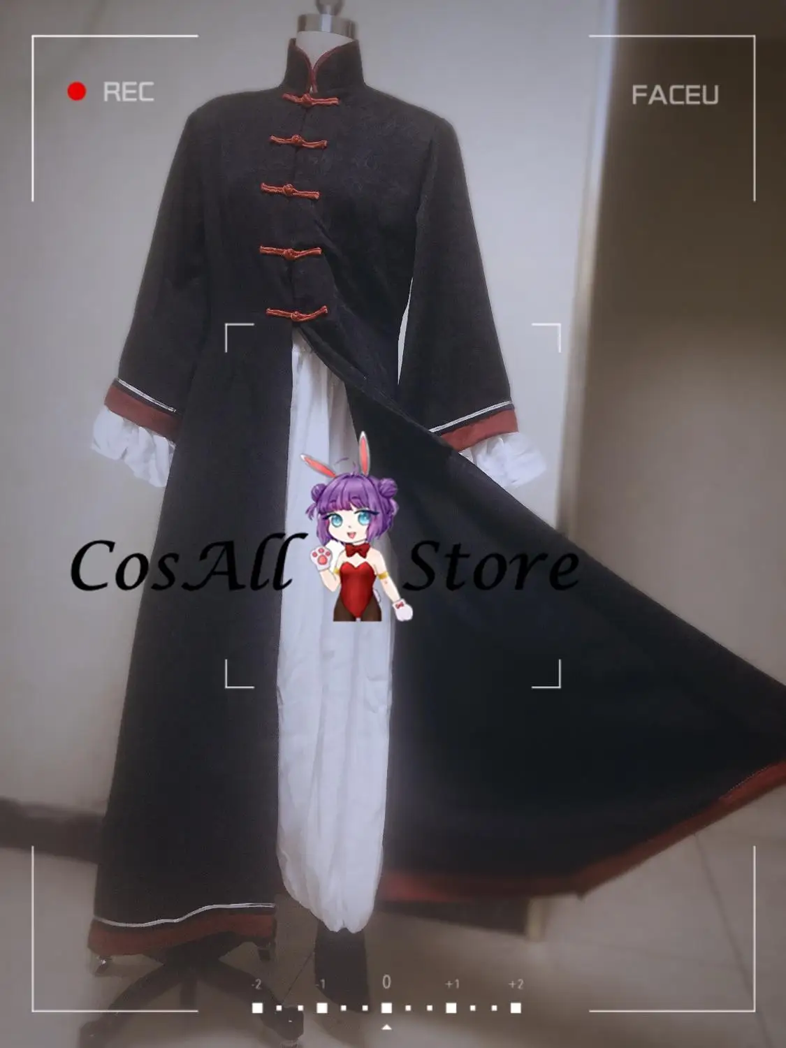 Custom Made Anime Cosplays Bungo Cães Vadios China Tang Rua Ryunosuke Akutagawa Traje Cosplay
